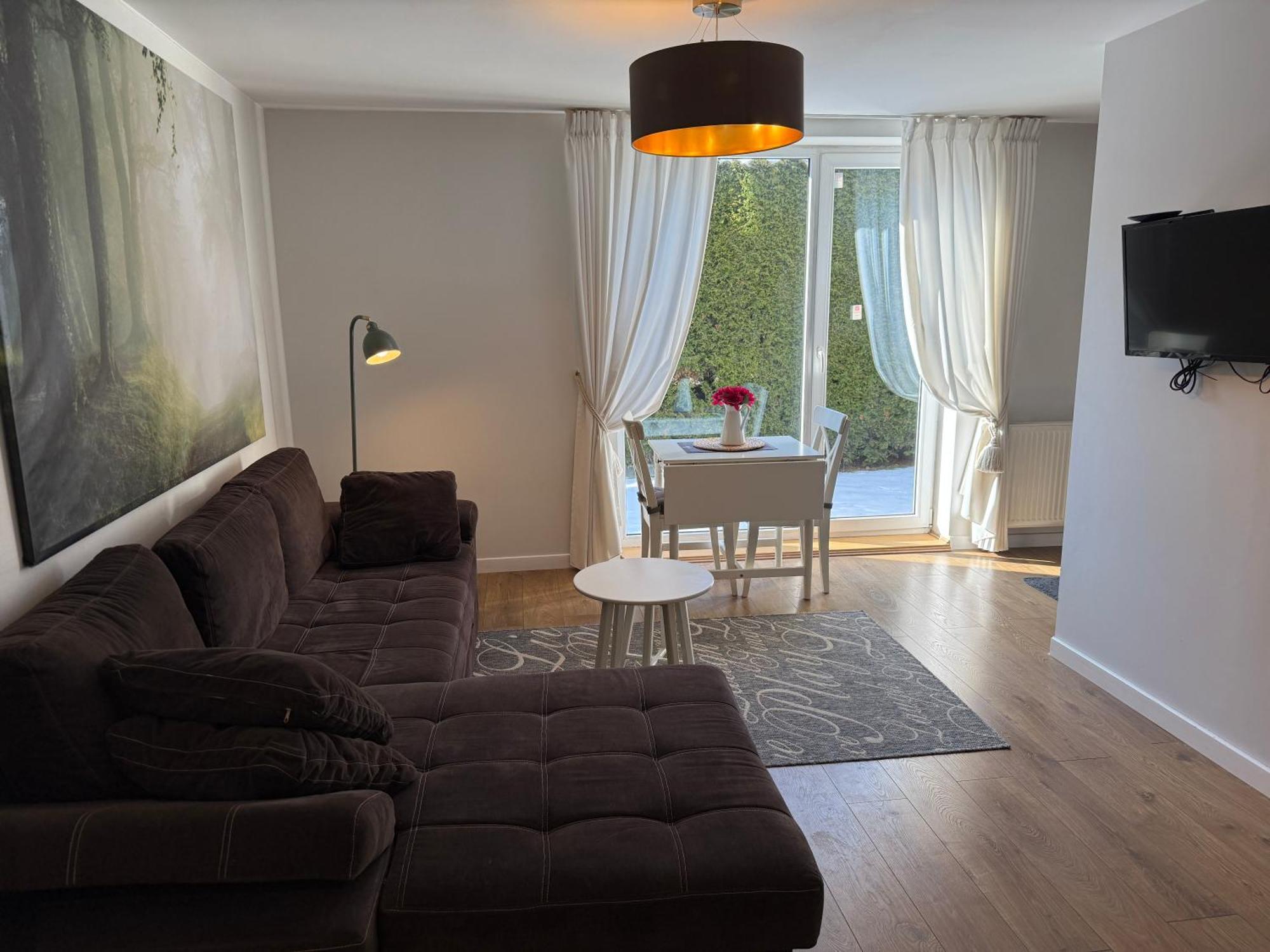 Apartamento Cozy Garden Vilna Exterior foto